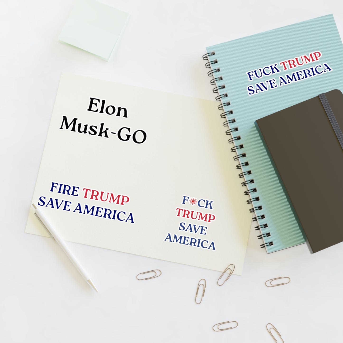 Patriotic Sticker Sheets - Support Your Cause with Bold Designs