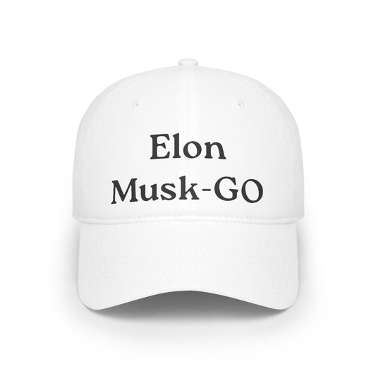 Elon Musk-GO Low Profile Baseball Cap - Cool & Casual Style