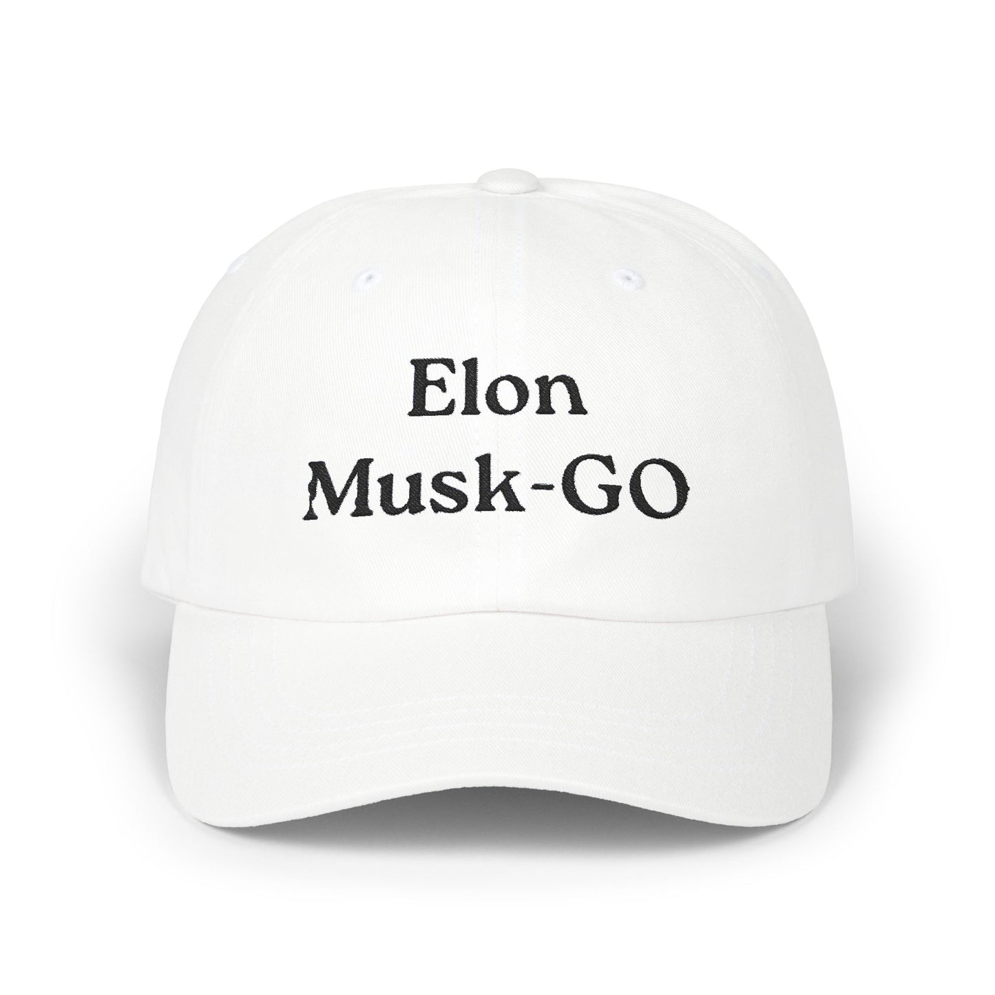 Elon Musk-GO Classic Dad Cap - Trendy Adjustable Hat for Fans