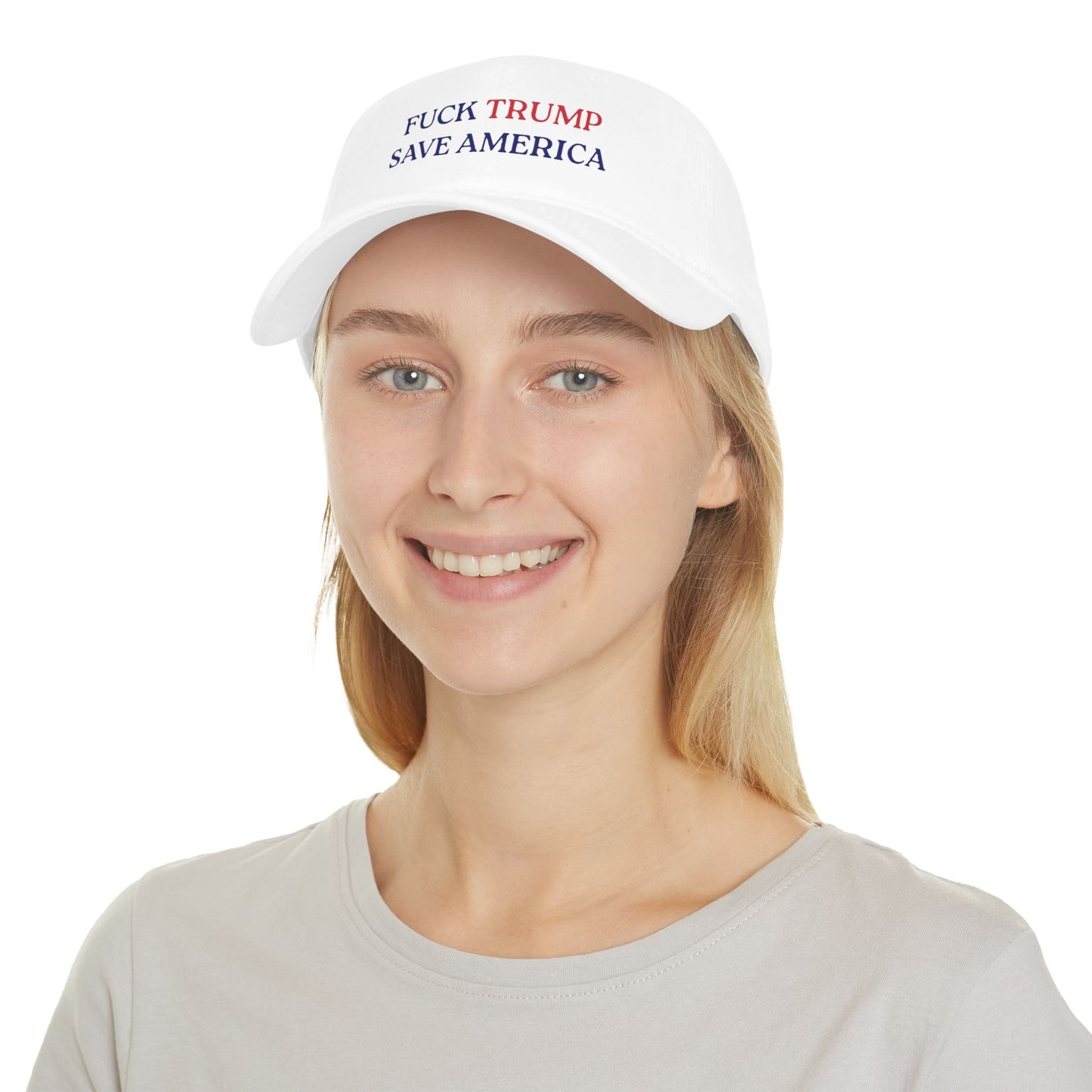 Fuck Trump Save America - Embroidered Baseball Cap