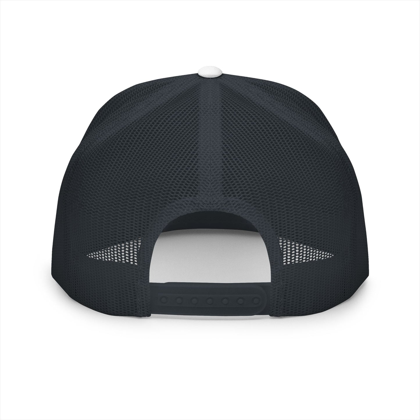 Elon Musk-GO Embroidered 5 Panel Trucker Cap - Stylish & Trendy Hat for Everyday Wear