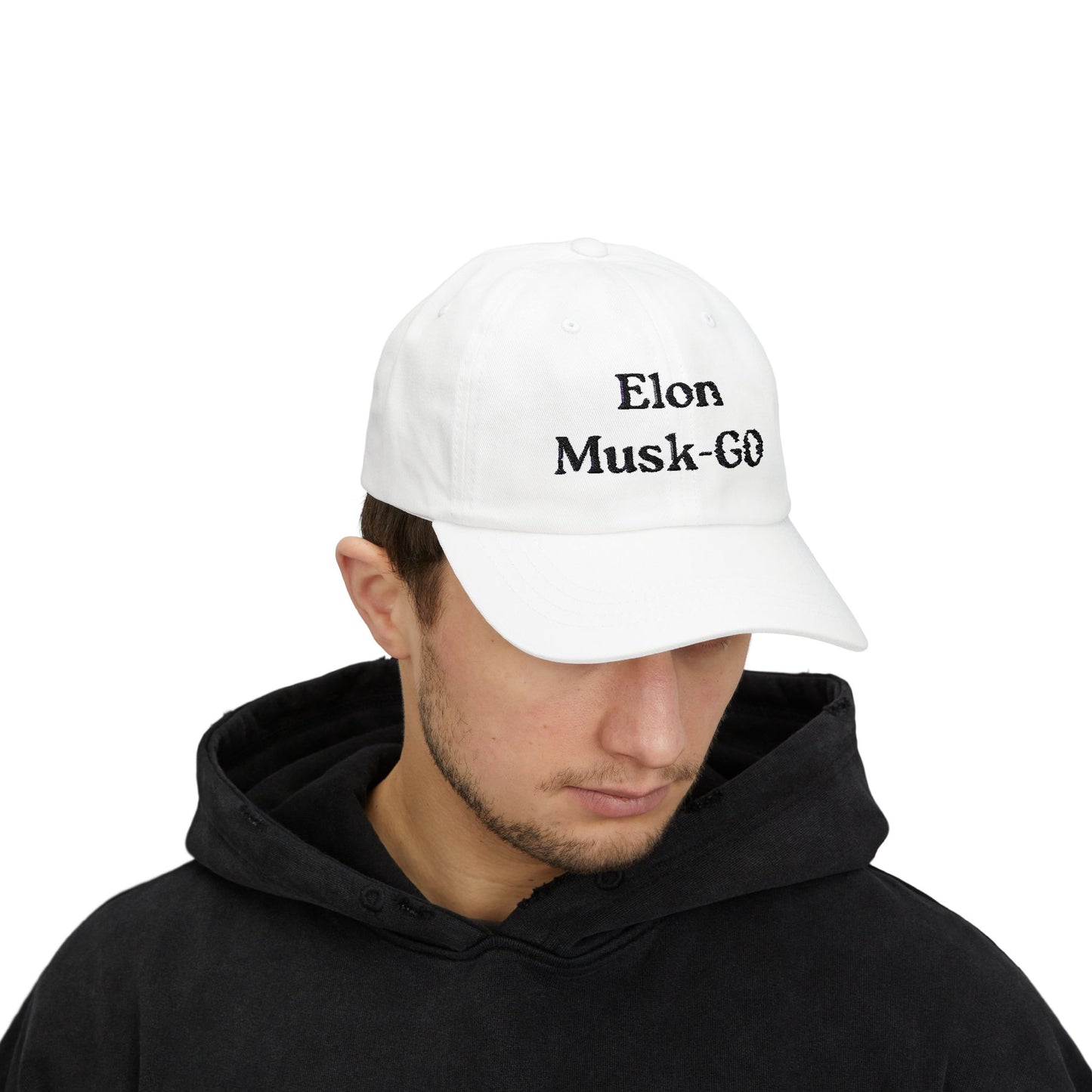 Elon Musk-GO Classic Dad Cap - Trendy Adjustable Hat for Fans